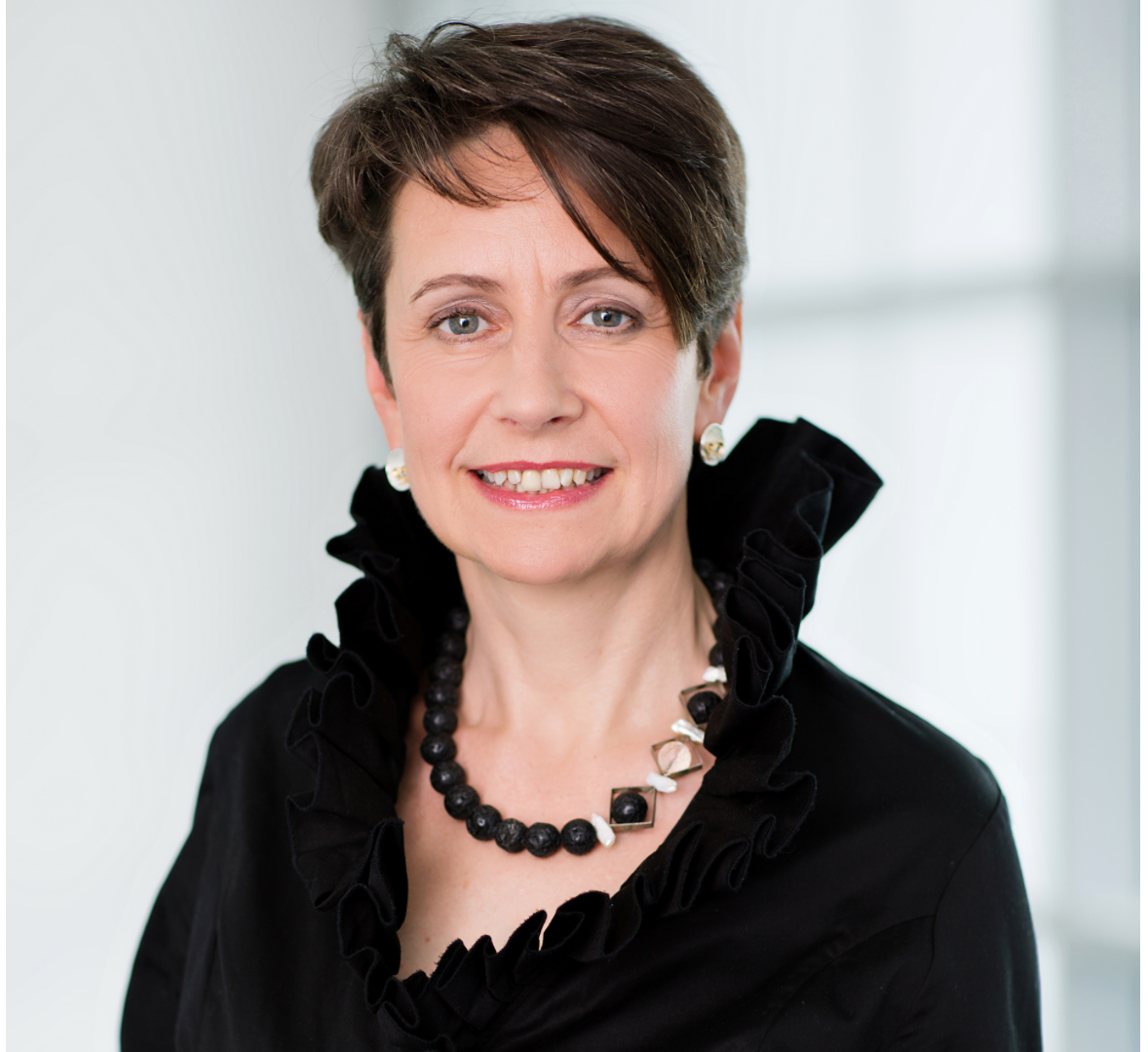 Österreichweit eine von fünf Vorstandsvorsitzenden: Sabine Herlitschka,  Infineon Technologies Austria AG