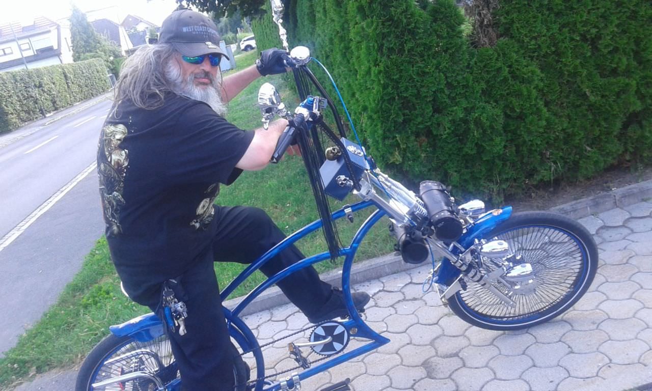 “Pimp up my Bike” genial umgesetzt: Norbert und sein Fahrrad!