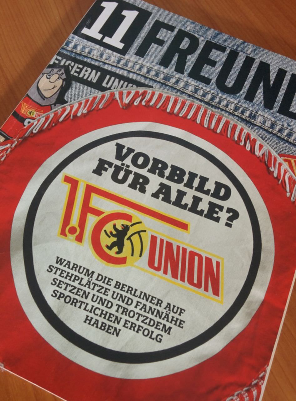 Titelstory Union Berlin im Magazin für Fußballkultur 