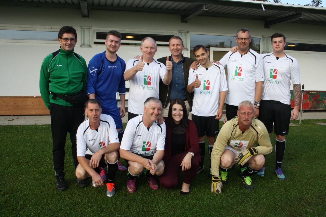 Das Team der Lebenshilfe Wolfsberg mit KFV-Präsident Klaus Mitterdorfer (hinten Mitte)