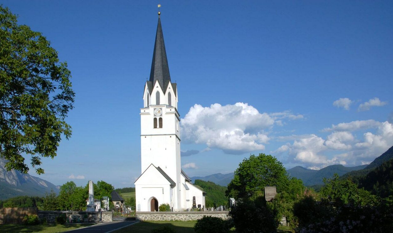 Die Pfarrkirche Heiliger Martin in Feistritz an der Gail