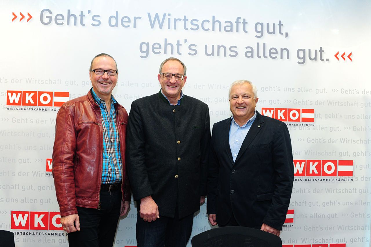 Reinhard Zechner, Klaus Herzog und Wolfgang Löscher starten top motiviert in die Wintersaison 2016/17.
 