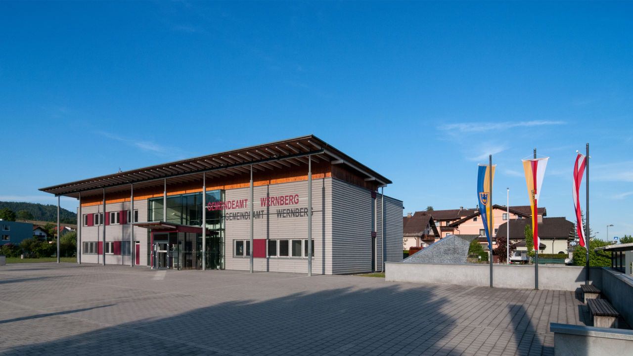 Das neue Gemeindeamt in Wernberg