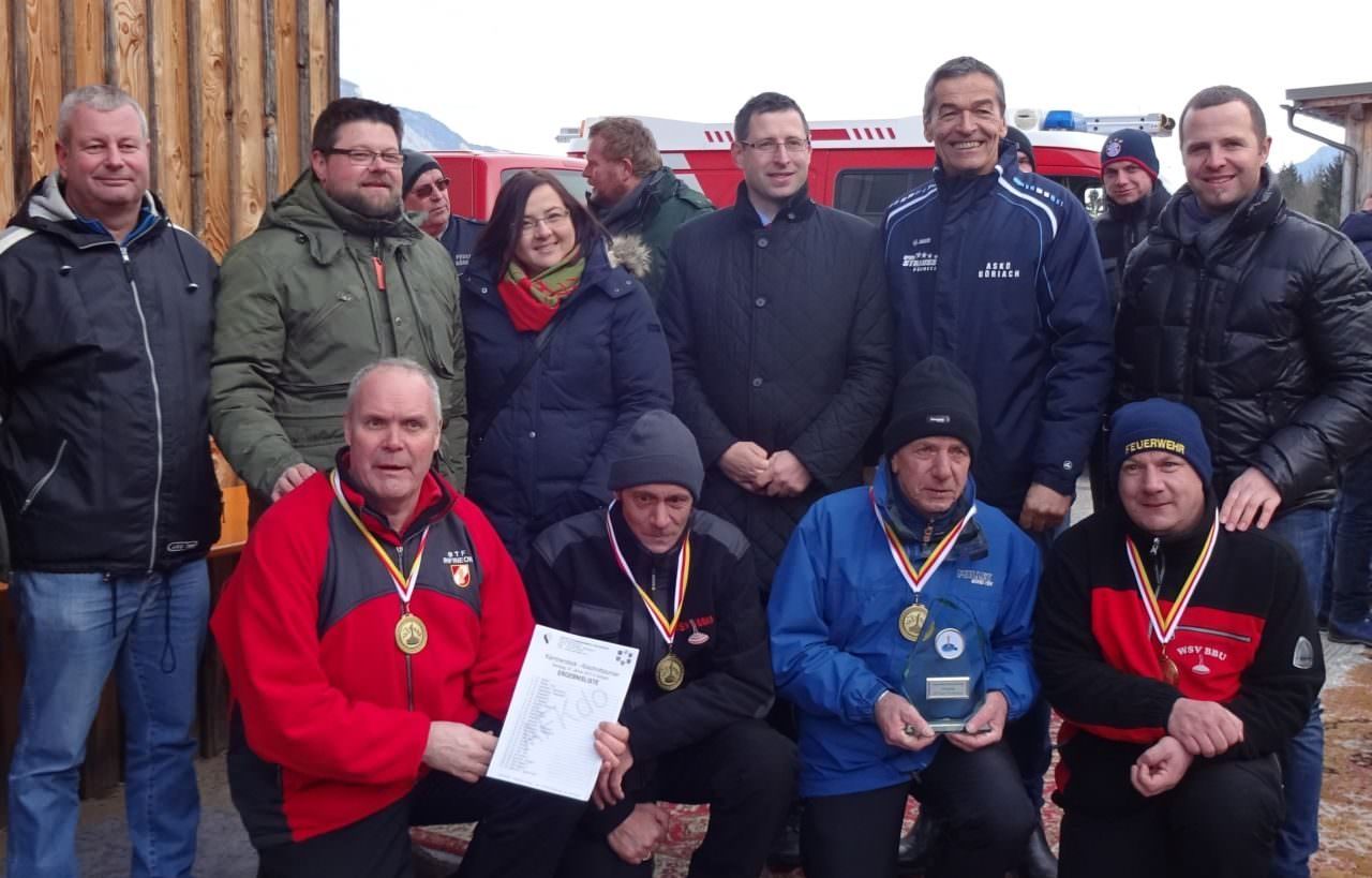 Das Gewinner-Team kommt aus Kreuth und konnte sich gegen 26 weitere Feuerwehrmannschaften durchsetzen