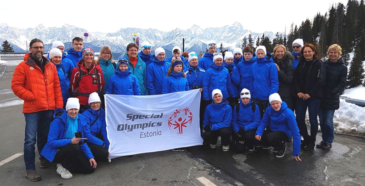 Zu Besuch auf Villachs Hausberg, dem Dobratsch: Das Estnische Special Olympics-Team!
