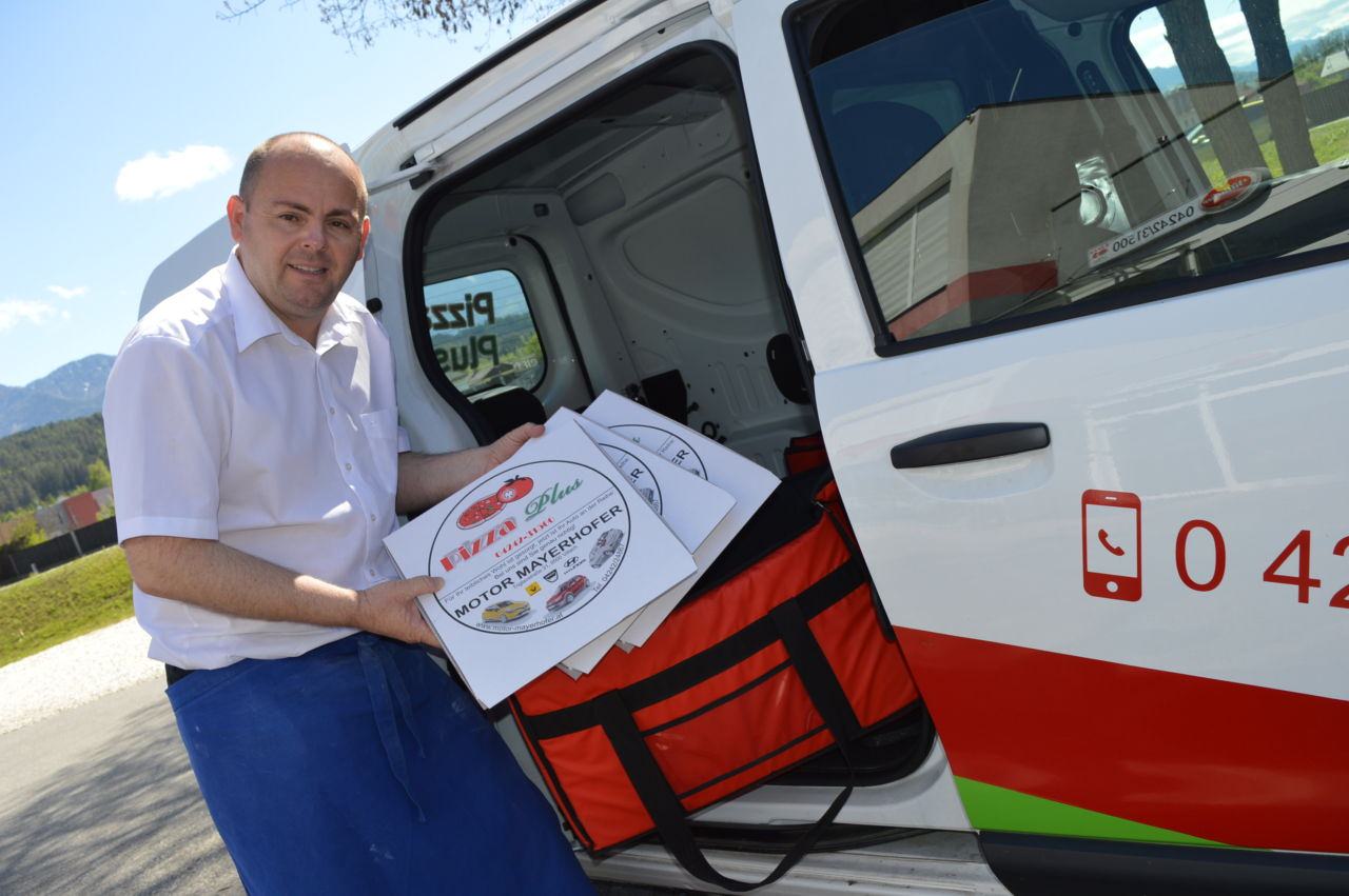 Vidan Misic gründete den Zustelldienst Pizza Plus vor sechs Jahren.