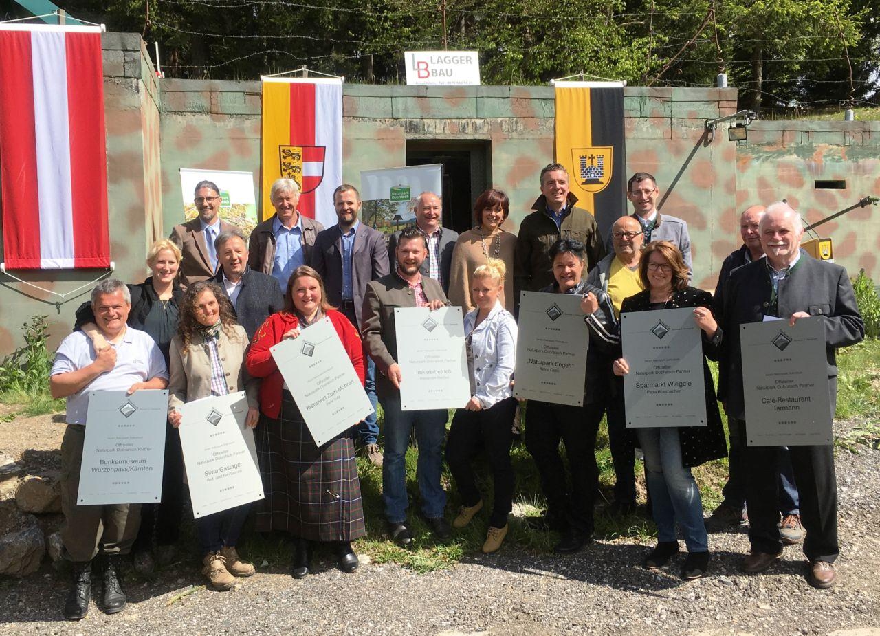 Naturpark Dobratsch hat acht neue Partnerbetriebe