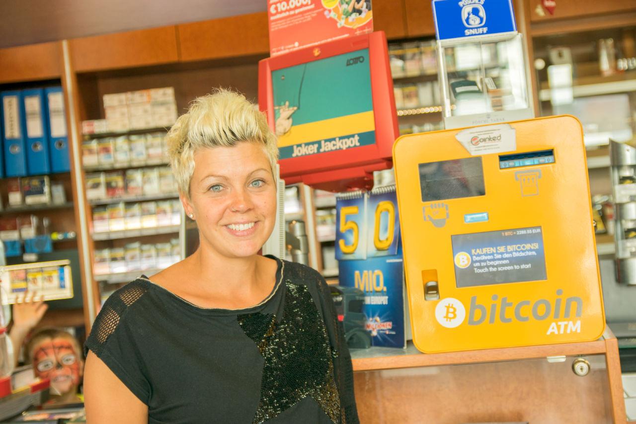 Katrin Happerger und Kärntens erster Bitcoin-Automat