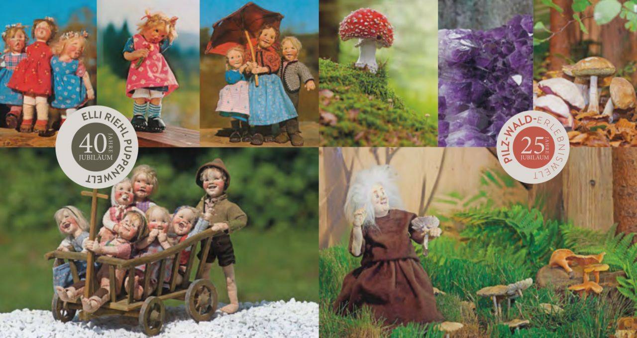 Puppenwelt Elli Riehl und Pilz-Wald-Erlebniswelt