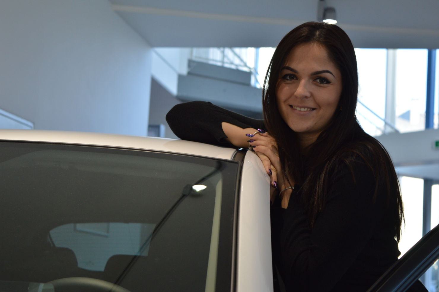 Biljana Pecic von Auto Eisner Villach ist selbst leidenschaftliche Mazda-Fahrerin