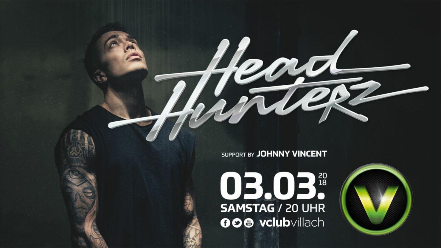 Headhunterz LIVE – Support by Johnny Vincent im V-Club Villach