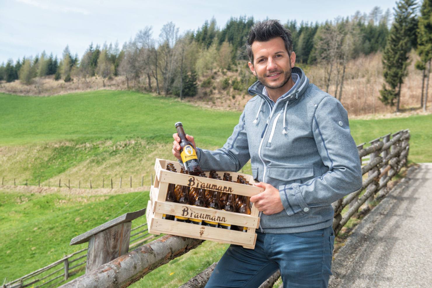 Manfred Baumann war fasziniert von der Bierherstellung und ist damit nun selbstständig