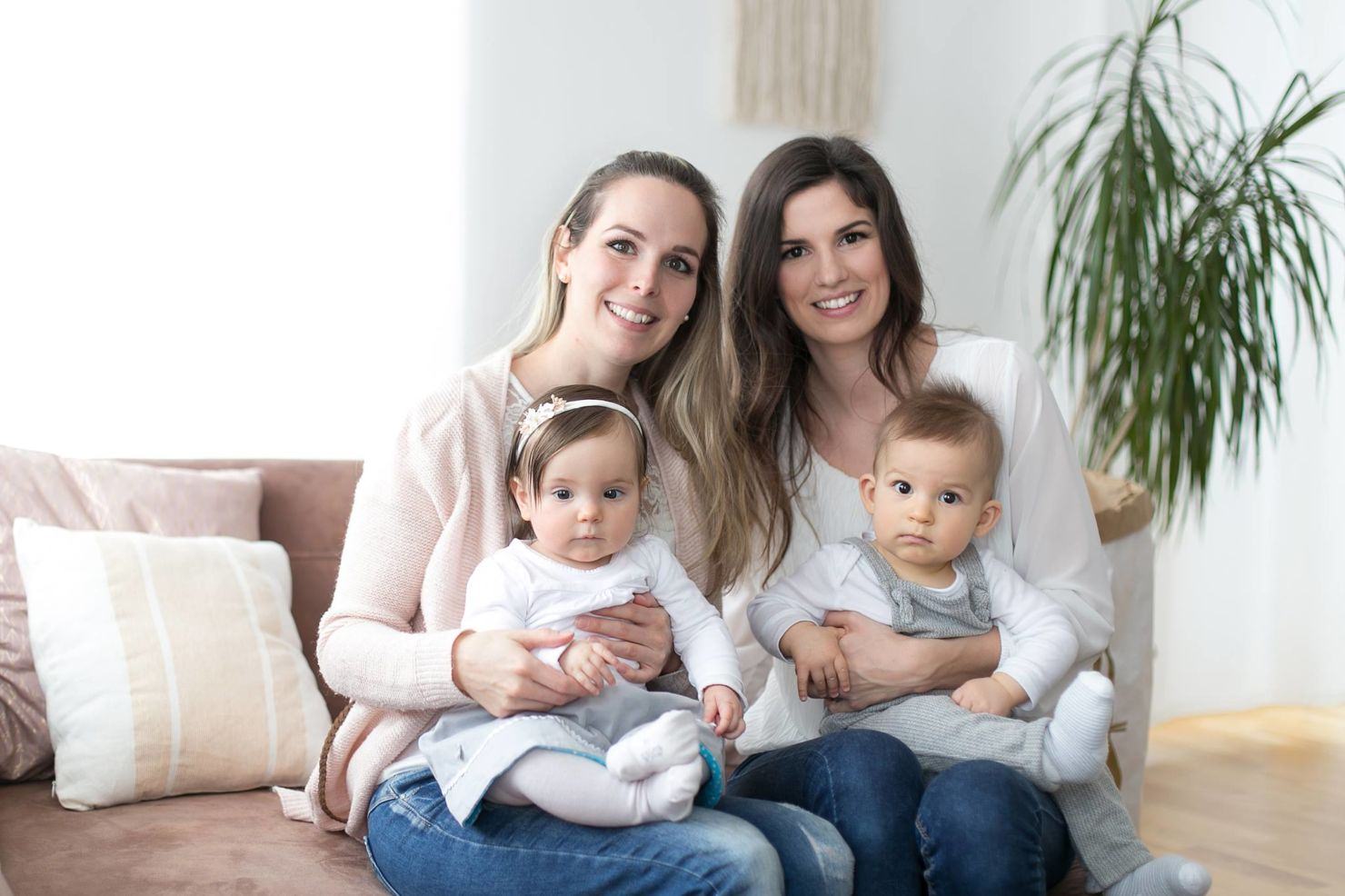 Julia Sandrieser und Ruth Pekoll (re.) sind auf der Suche nach Nachfolgerinnen für ihren Baby Spa.