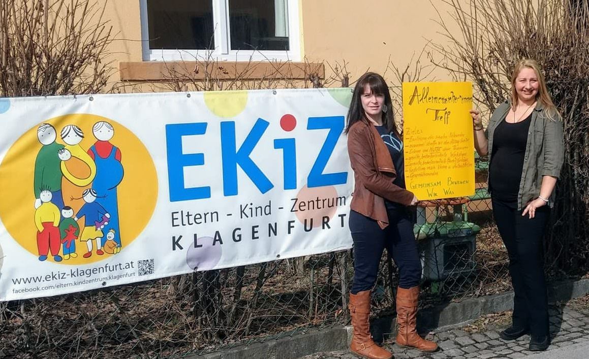 Morgen findet der erste Alleinerzieher Treff im EKiZ Klagenfurt statt! 