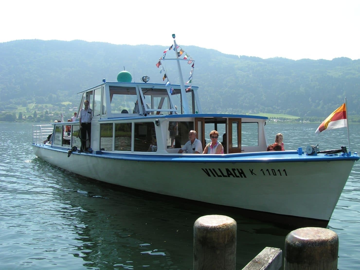 Rund 15.000 Passagiere transportierte die MS-Villach in einer Saison über den Ossiacher See.