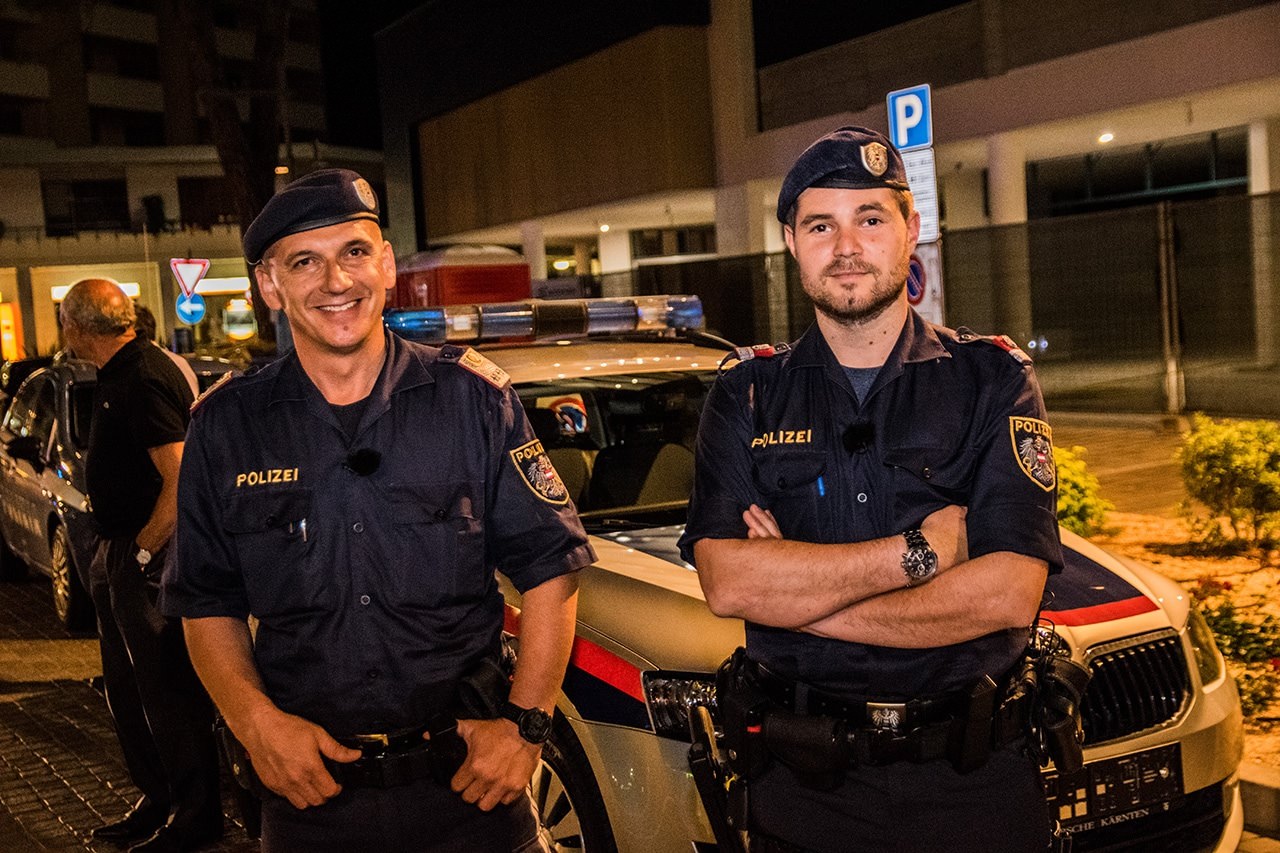 Zwei heimische Polizisten sind dieses Jahr in Lignano.