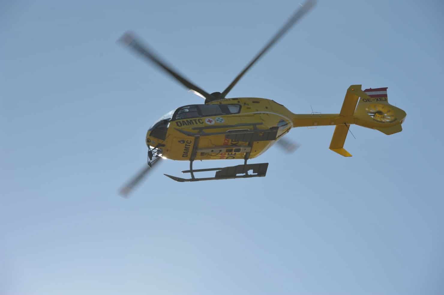 Mit dem Rettungshubschrauber C11 wurde der schwer verletzte Kärntner in das Klinkum Klagenfurt geflogen.