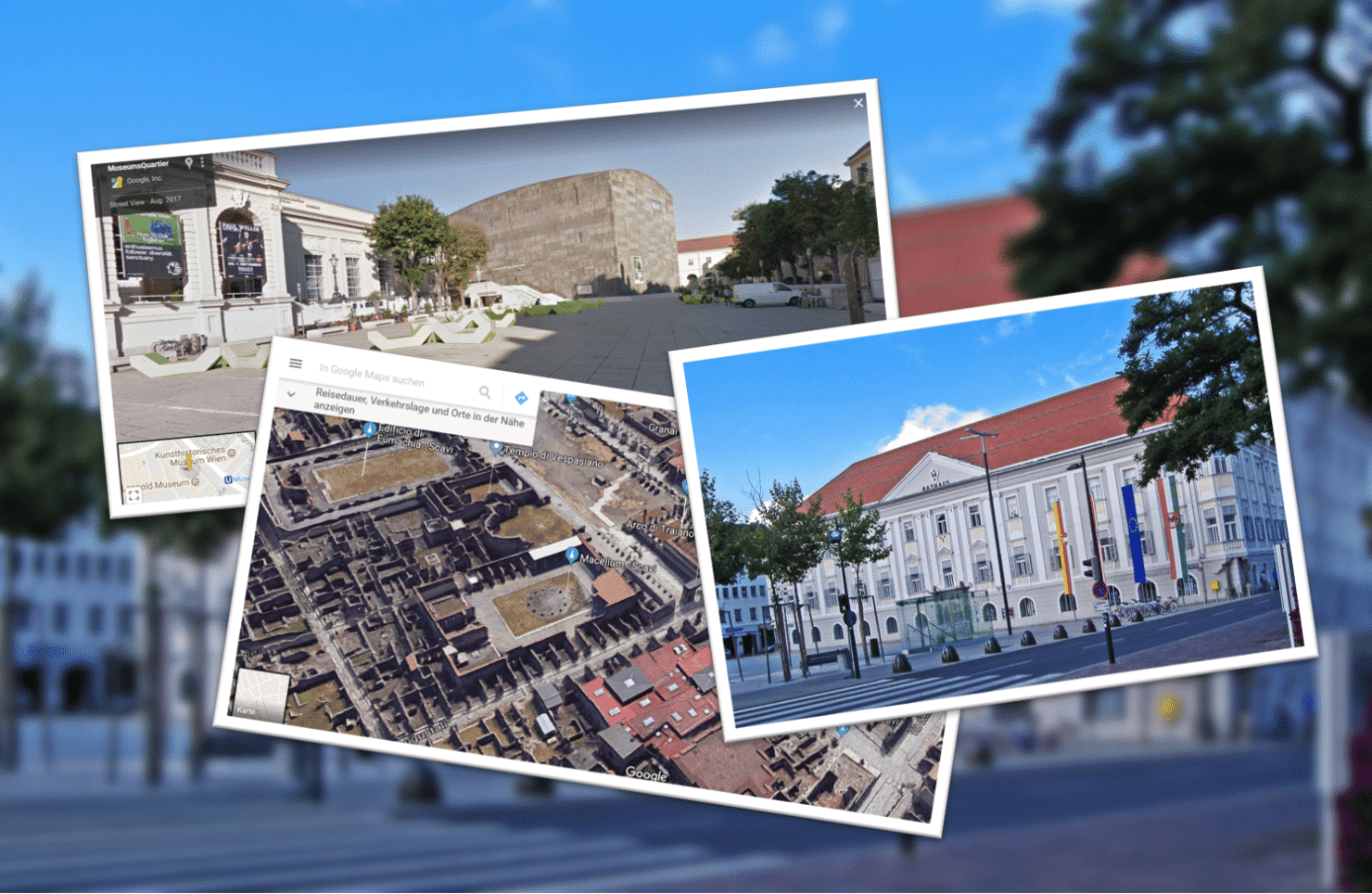 Wien, Pompeji und bald auch Klagenfurt: Street View kommt in die Landeshauptstadt