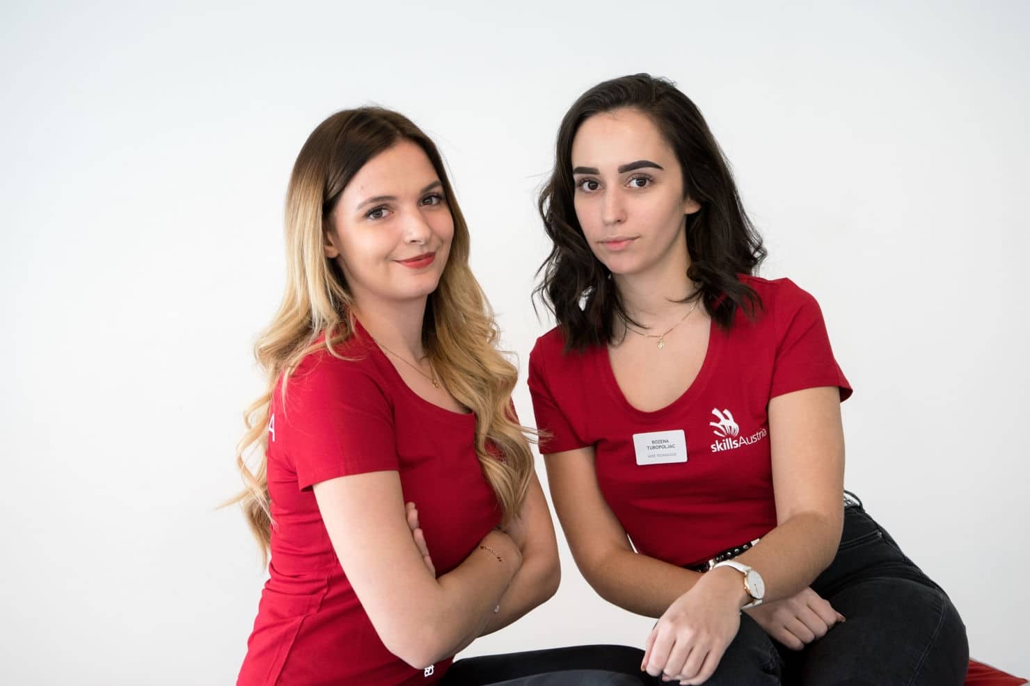 Bozena Turopoljac und Alina Waltl, Kärntens Teilnehmerinnnen des Österreich-Kaders für die EuroSkills 2018 in Budapest
