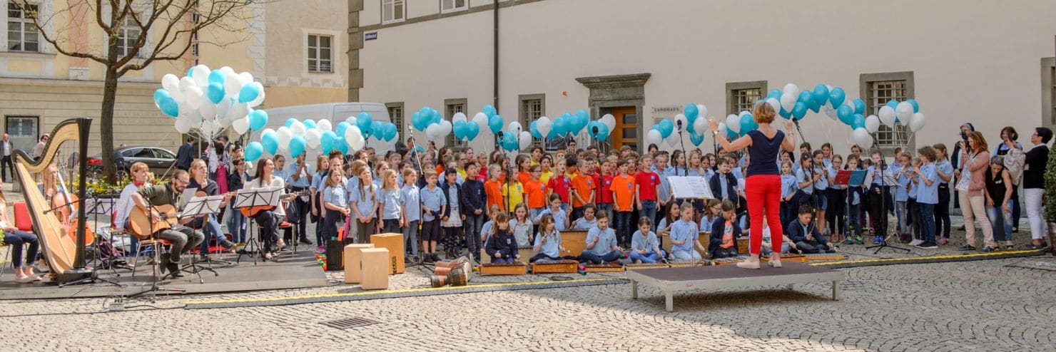 Schulchöre aus der Landeshauptstadt werden Klagenfurt im Konzerthaus ein musikalisches Geburtstagsgeschenk überbringen