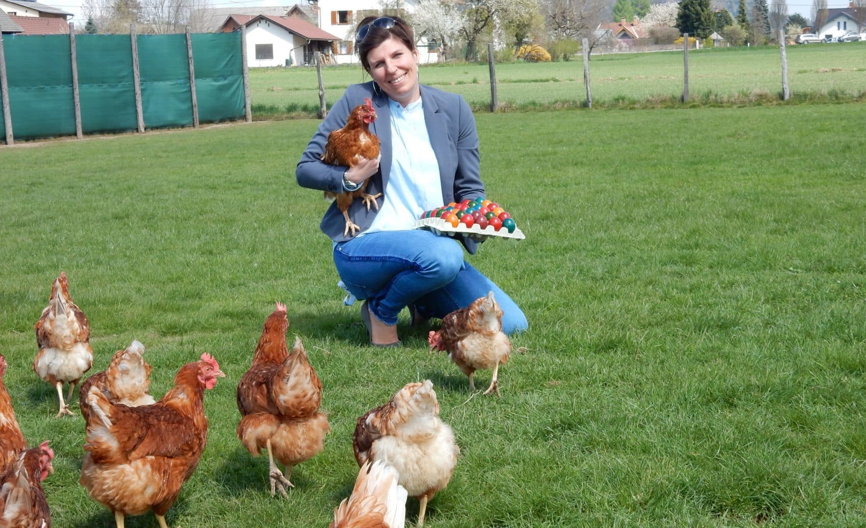 Beim Karawanken Freilandei Bauernladen in Faak am See gibt es gesunde Eier von glücklichen Hühnern.