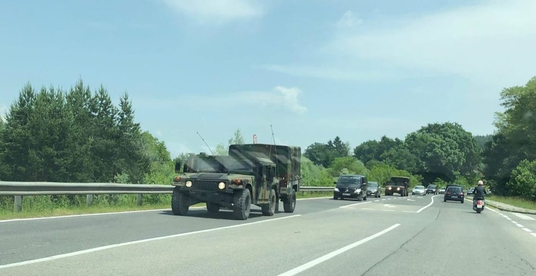 Archivfoto: Auch am 11. Juni 2019 wurde die U.S. Army in Villach gesichtet. 