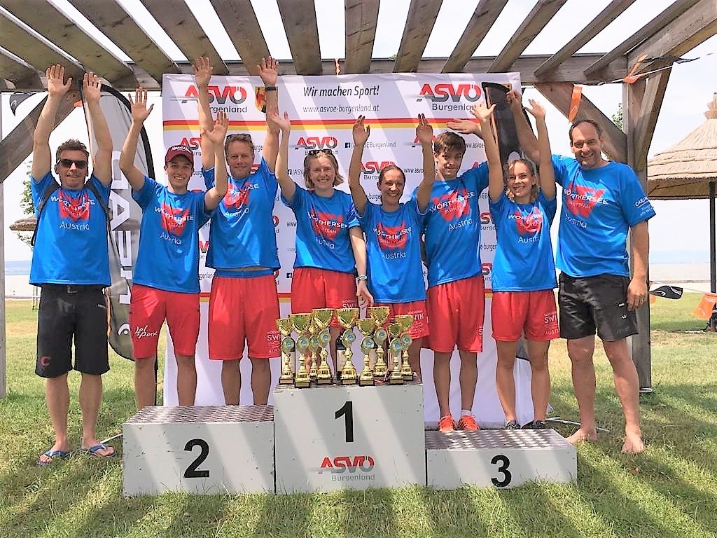 Das „Wörthersee-Swim Team“ holte 10 x Gold, 1 x Silber und 1 x Bronze.