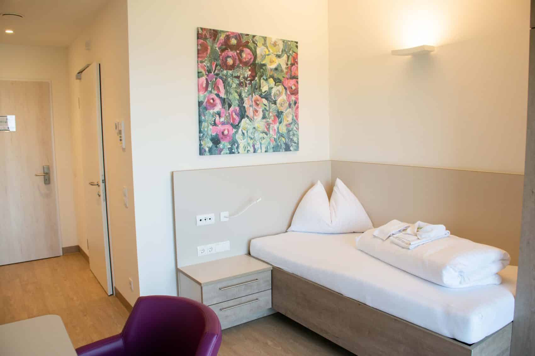 Mit über 105 neuen Einbettzimmern wird den Patienten mehr Raum und Privatsphäre während des Kuraufenthalts in Althofen geboten.