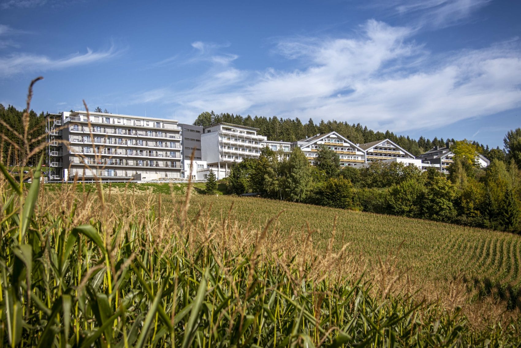 Im Humanomed-Zentrum Althofen wurde der neue Zubau mit 105 Einbettzimmern eröffnet.