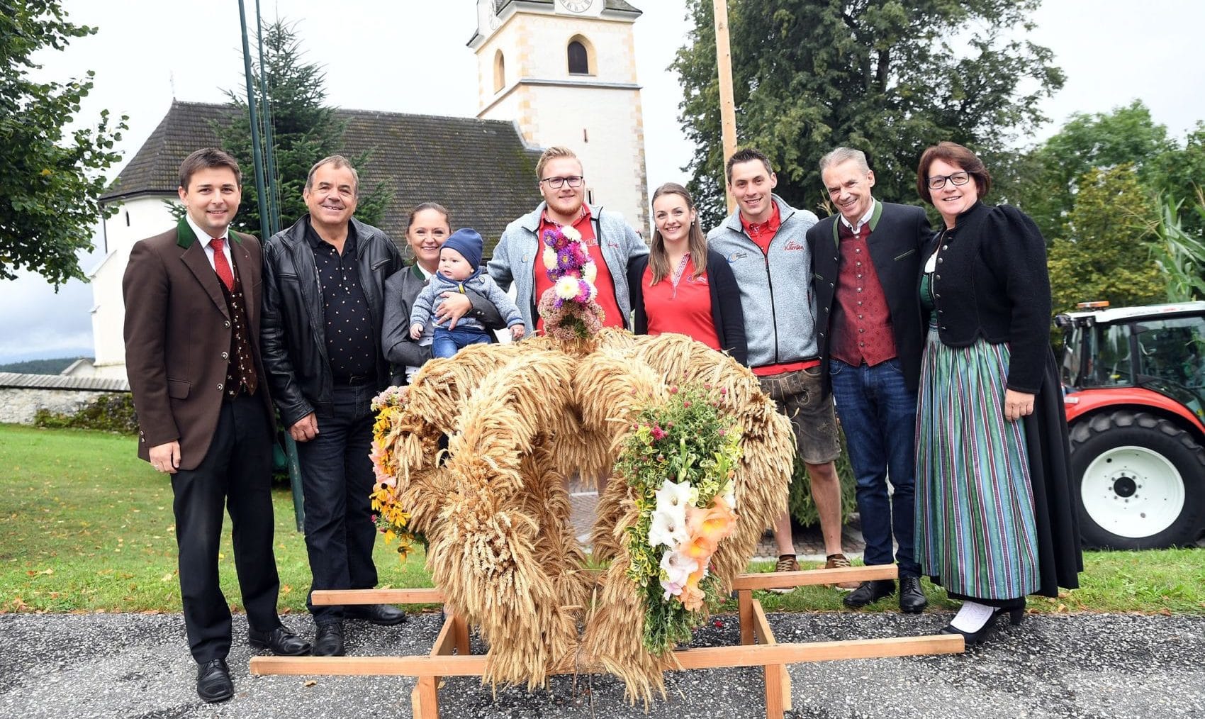Unter der Leitung von Obmann Marvin Gollner veranstaltete die Landjugend Köstenberg ein Erntedankfest. 