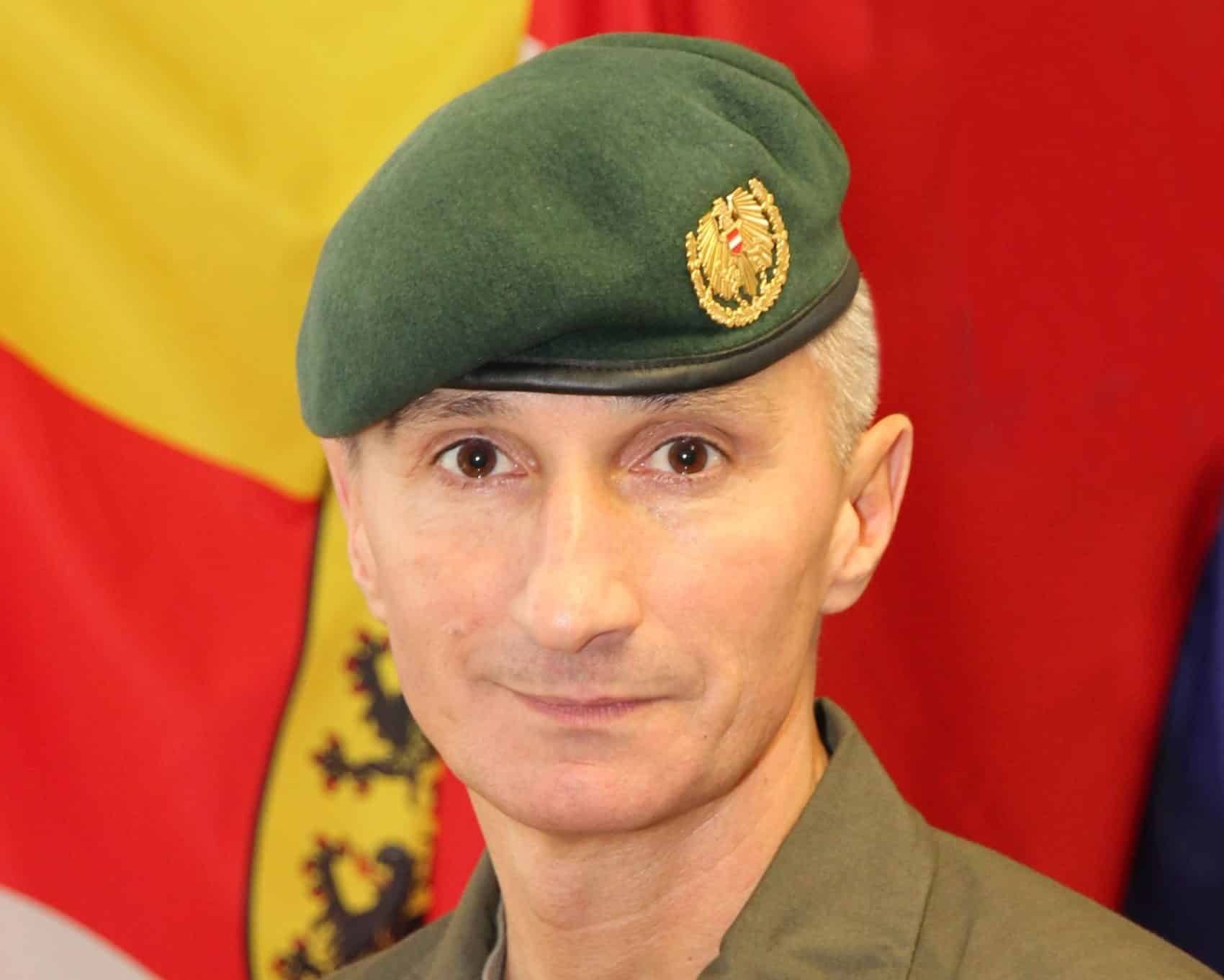 Oberst Stefan Lekas ist neuer stellvertretender Militärkommandant.