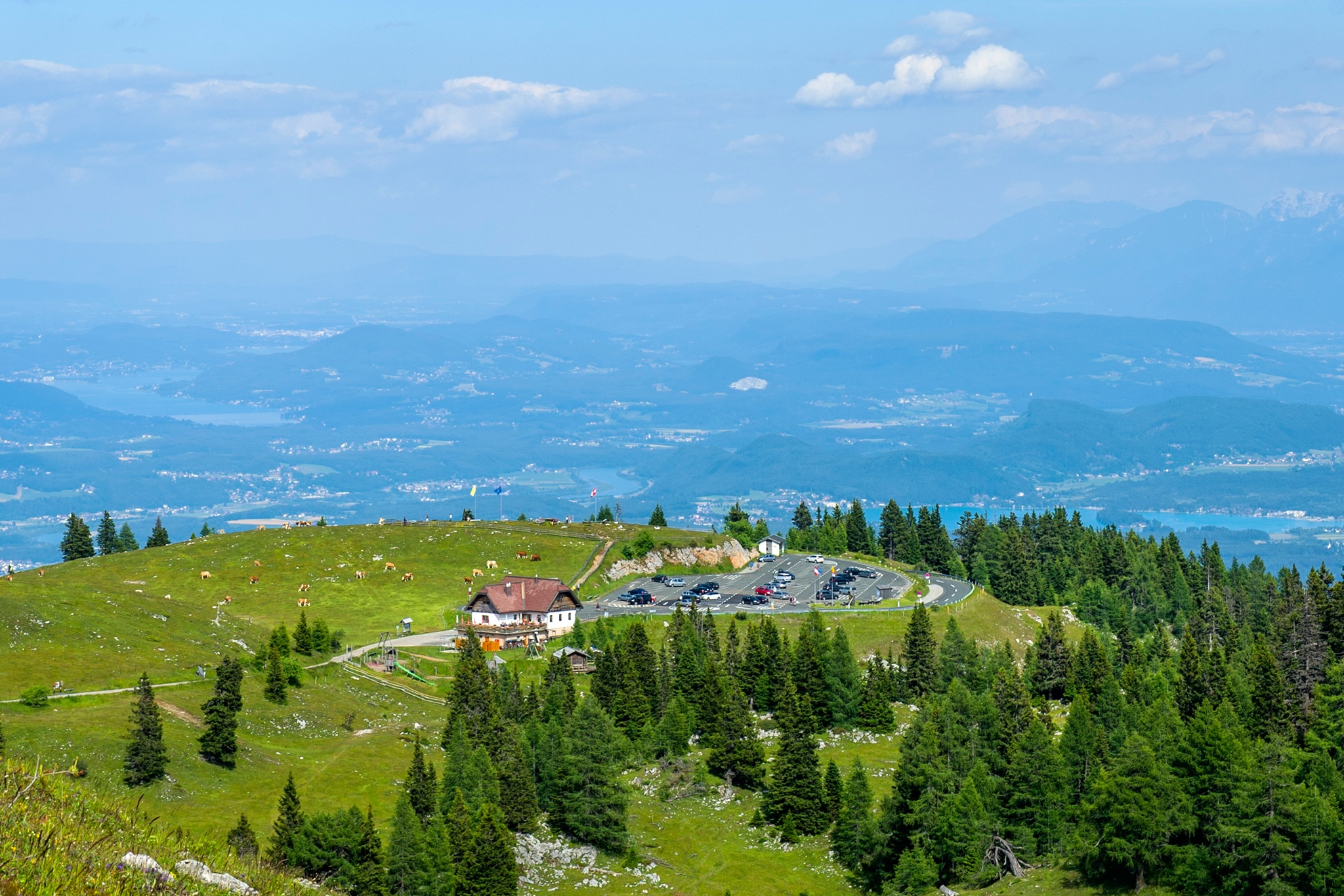 Aktuell sei von den über 100 Ausflugszielen nur eines nutzbar: Die Villacher Alpenstraße
