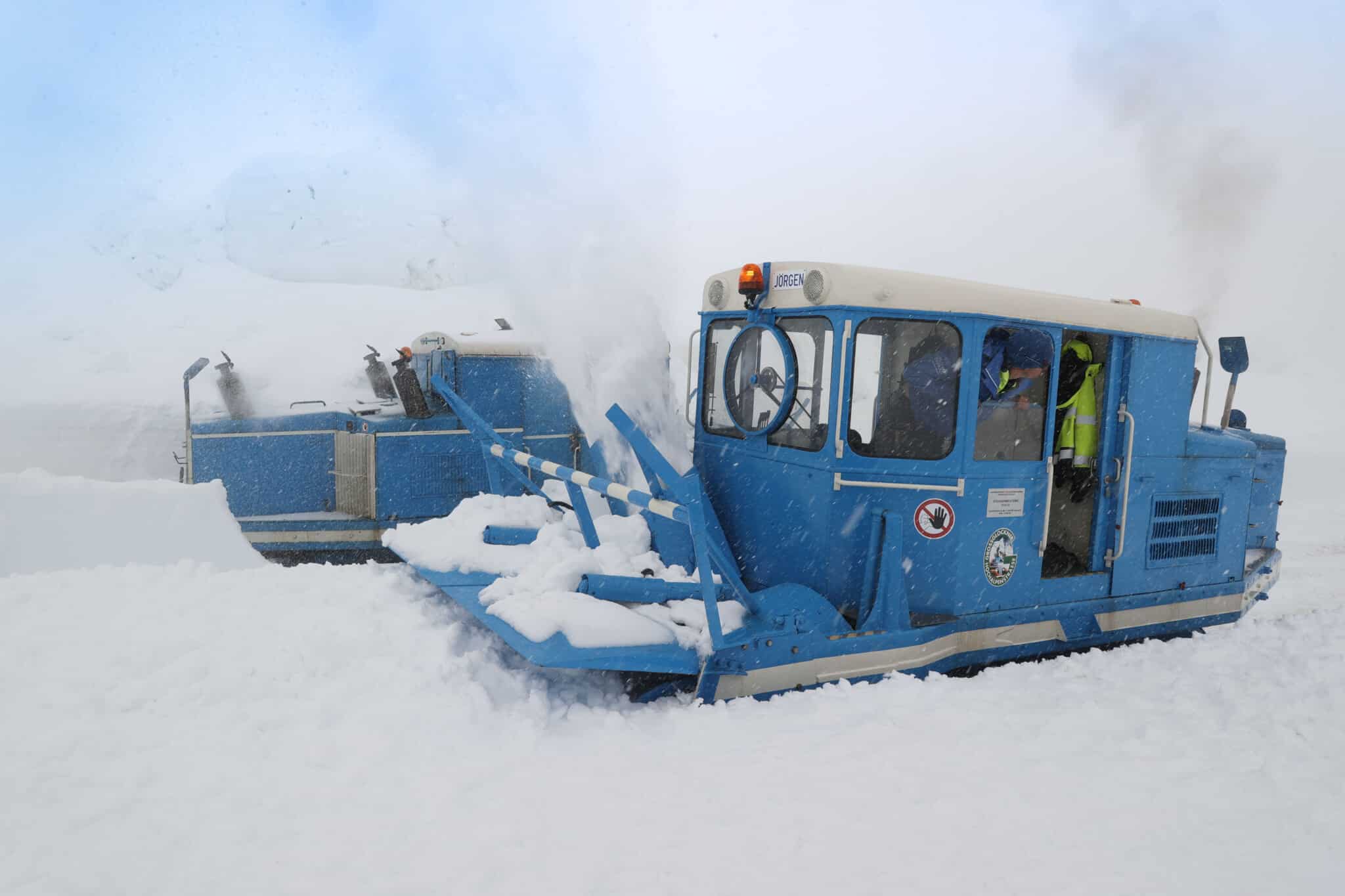 Mehr als 400.000 Kubikmeter Schnee mussten heuer bewegt werden.