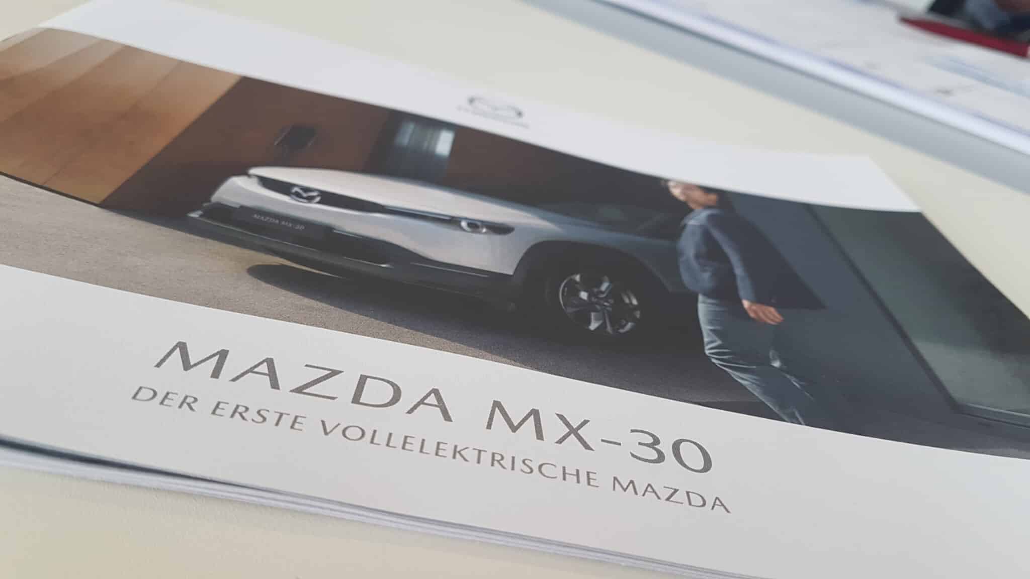 Der vollelektrische Mazda MX-30 ist ab September erhältlich.