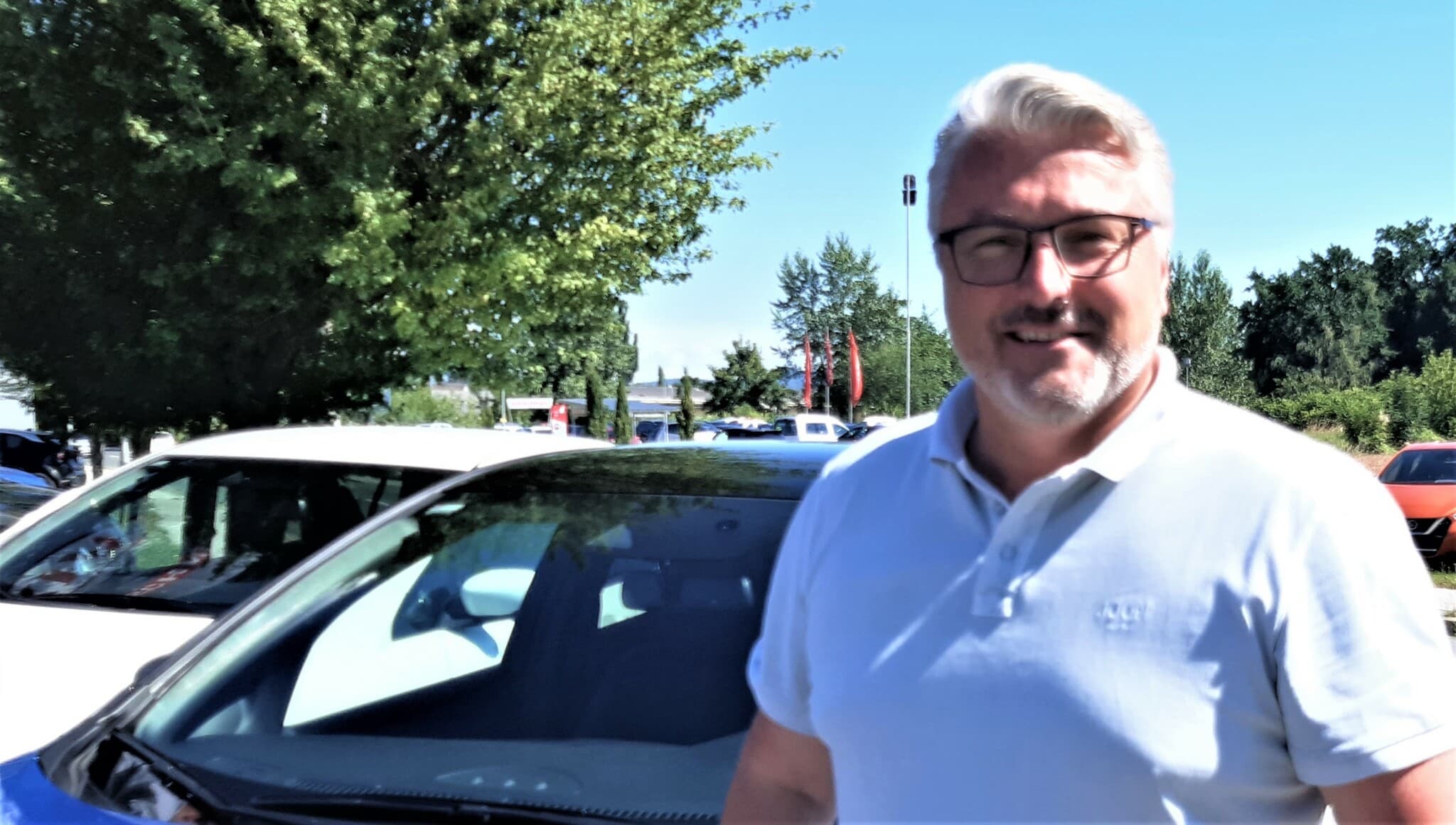 Martin Sintschnig von Autohaus Sintschnig ist von den Vorteilen der Elektroautos überzeugt.
