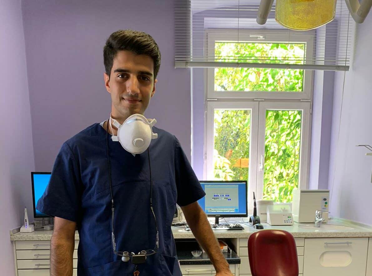 Der neue Zahnarzt aus Obervellach heißt Jubin Khalili.