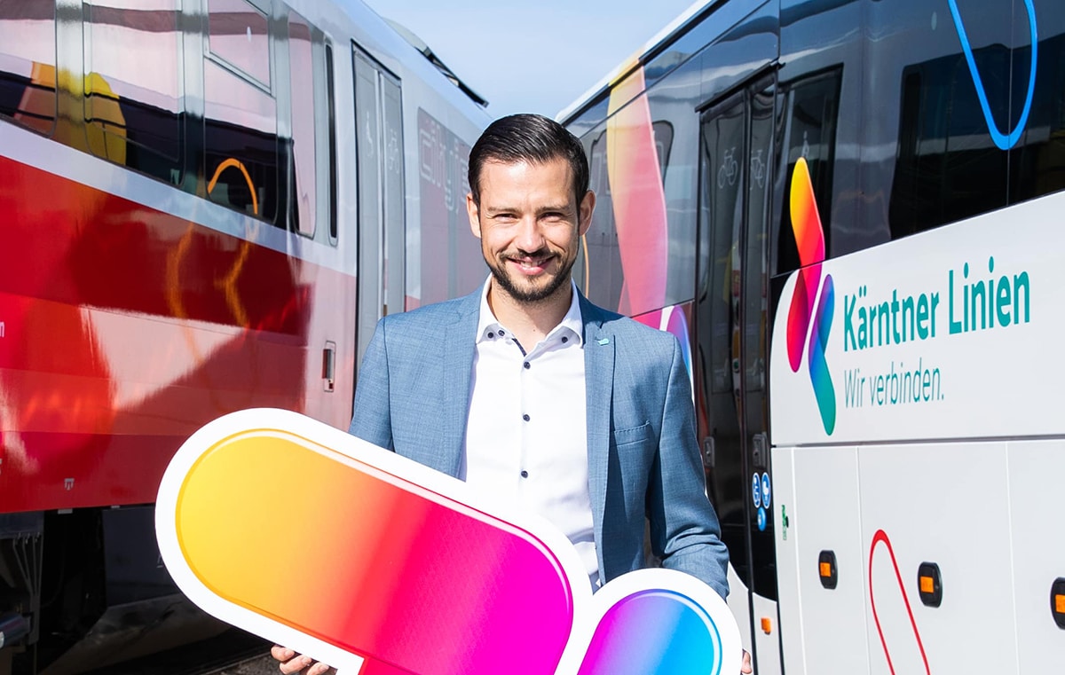 LR Sebastian Schuschnig präsentierte ein umfangreiches Upgrade für den öffentlichen Verkehr in Kärnten.