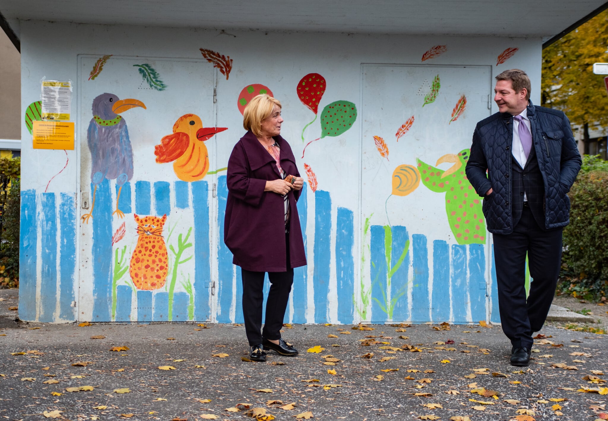 Vizebürgermeisterin Mag.a Gerda Sandriesser und Bürgermeister Günther Albel