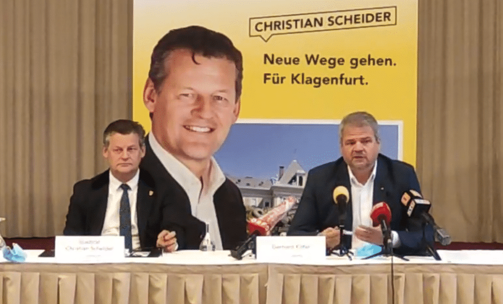 Bei der heutigen Pressekonferenz des Team Kärnten wurde Christian Scheider nun offiziell als Spitzenkandidat vorgestellt.