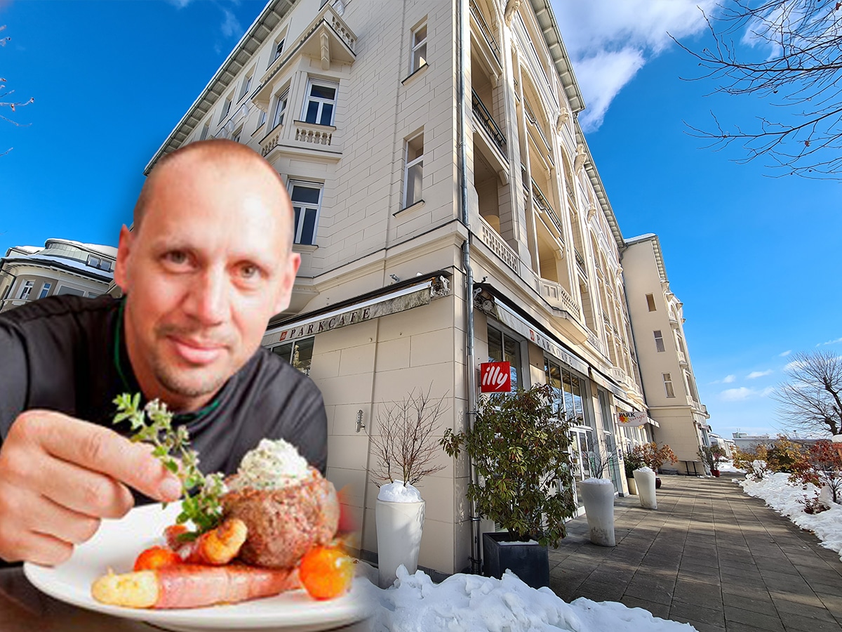 Ab Februar der neue Betreiber des bekannten Villacher Parkcafés: Jürgen Blumenthal