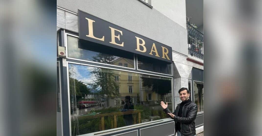 Hasan Keceli wird seine neue Bar bald eröffnen