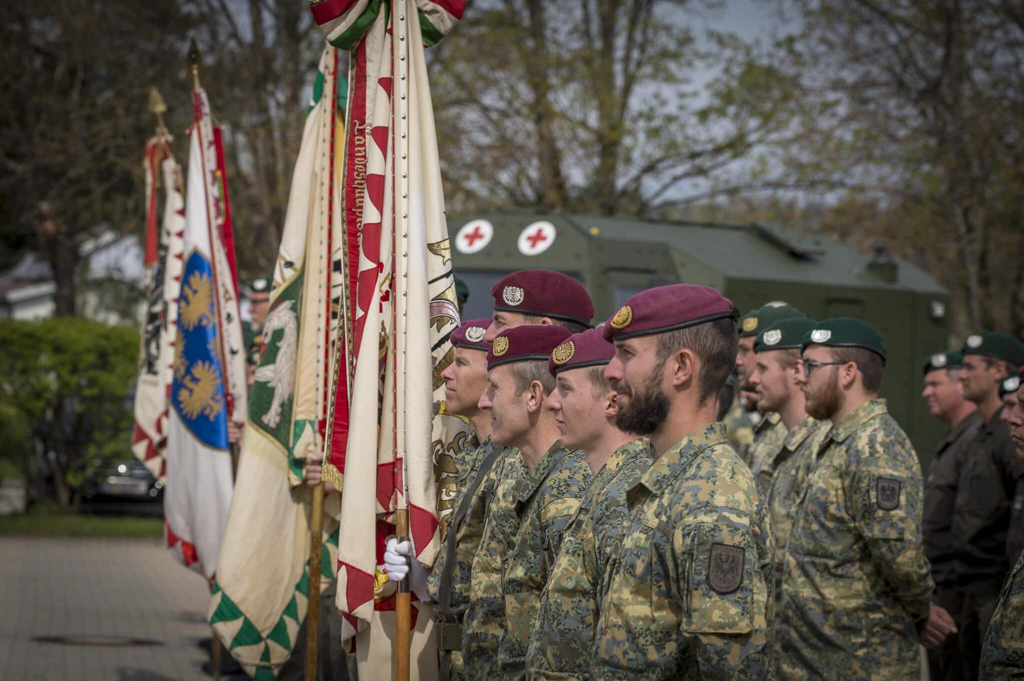 Mit besonderen Auszeichnungen 7. Jägerbrigade feiert ihren Brigade